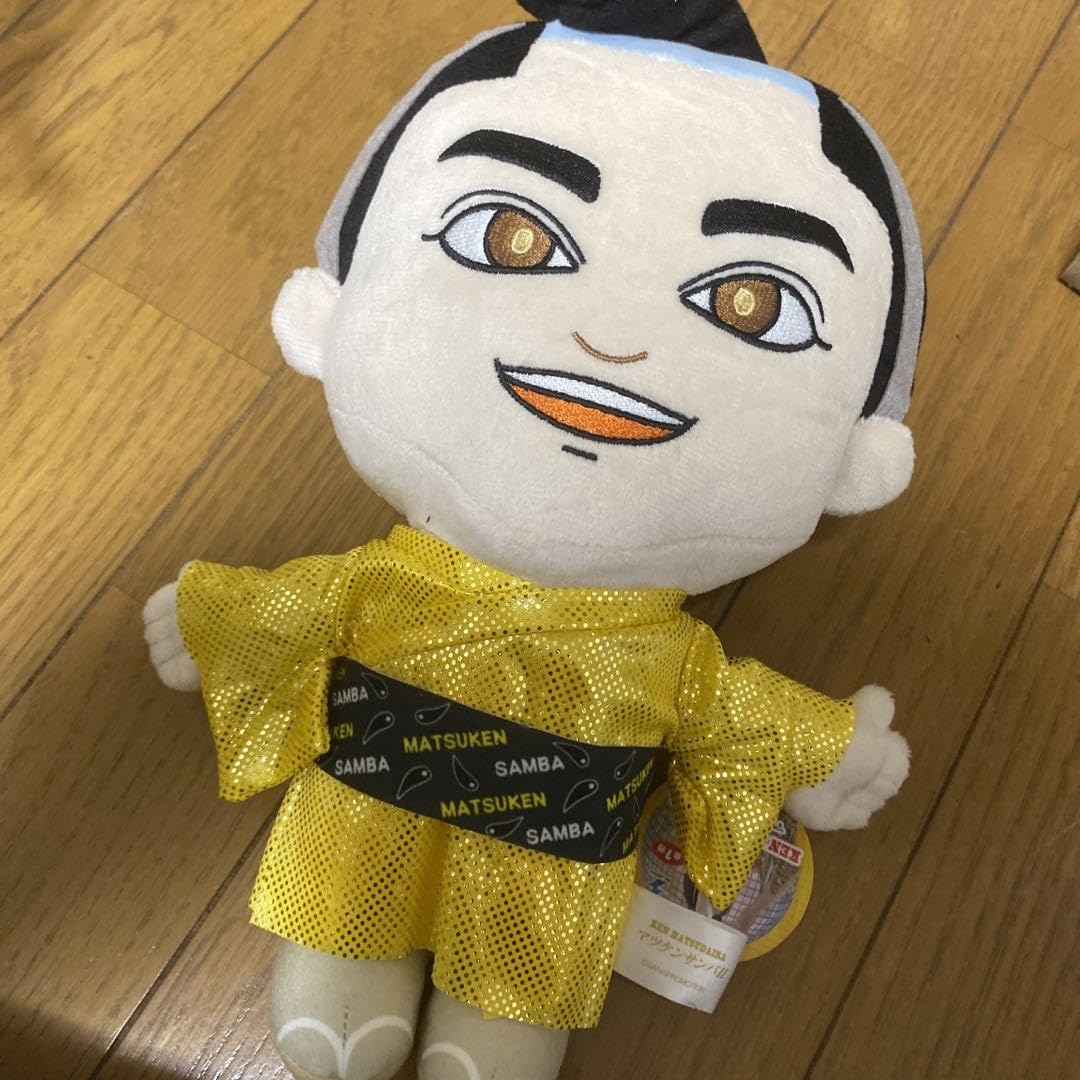 Amazon.co.jp: マツケンサンバII 上様と一緒ぬいぐるみ マツケン